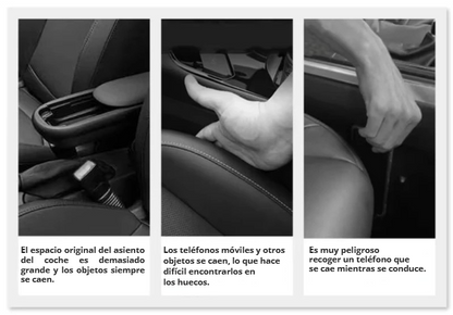 2 PCS Organizador lateral para asiento de coche